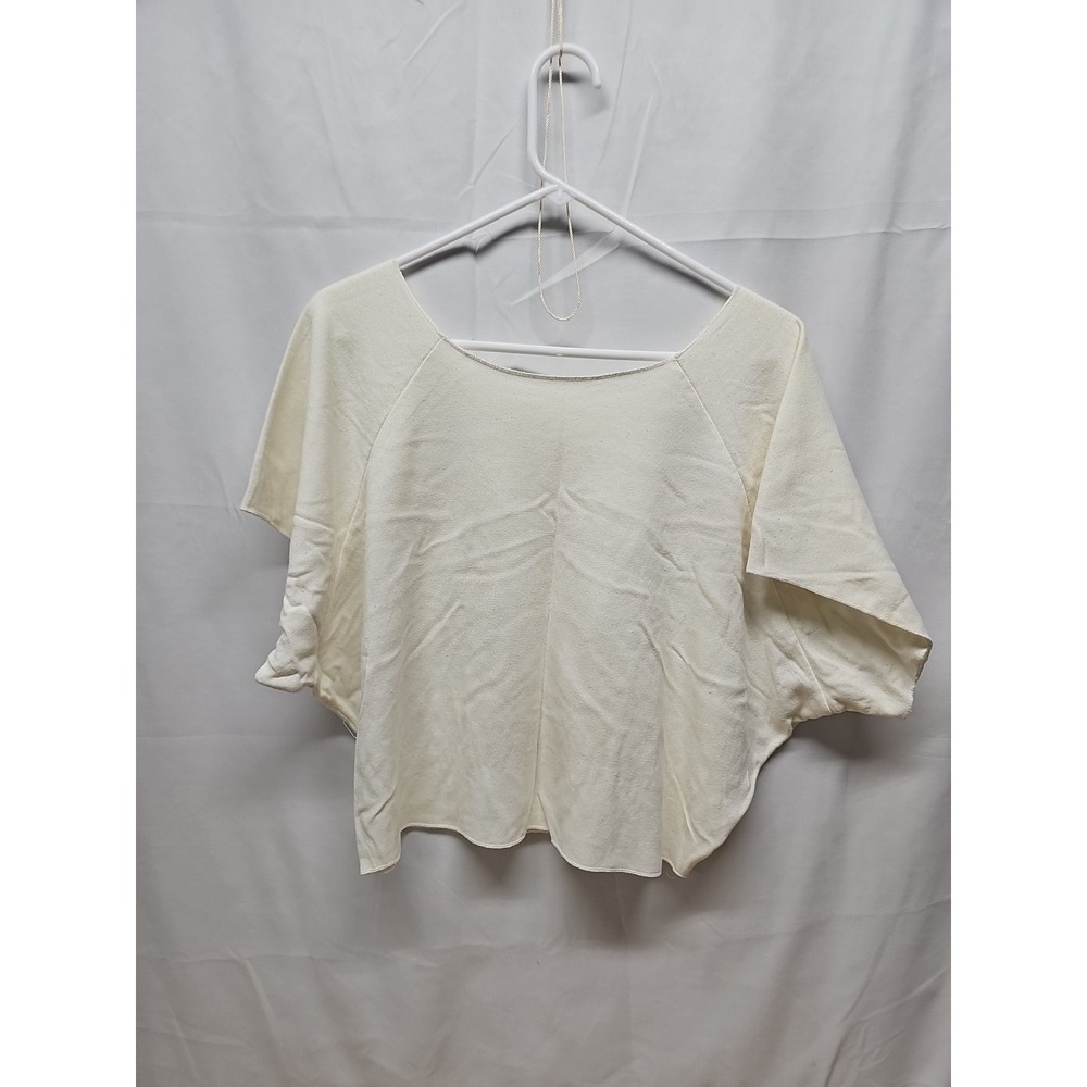 Rella Women White Vintage 90s Florida State Fsu Bodybuilding Crop Shirt One Size - Picture 14 of 16